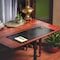 Dacasso Black Bonded Leather 32" x 15" Desk Mat/Desk Pad - No Core Rollable PR-1448 - alternate 4